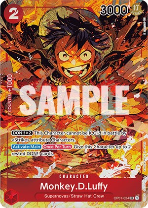 Monkey.D.Luffy (Parallel) [Romance Dawn] | Eastridge Sports Cards & Games