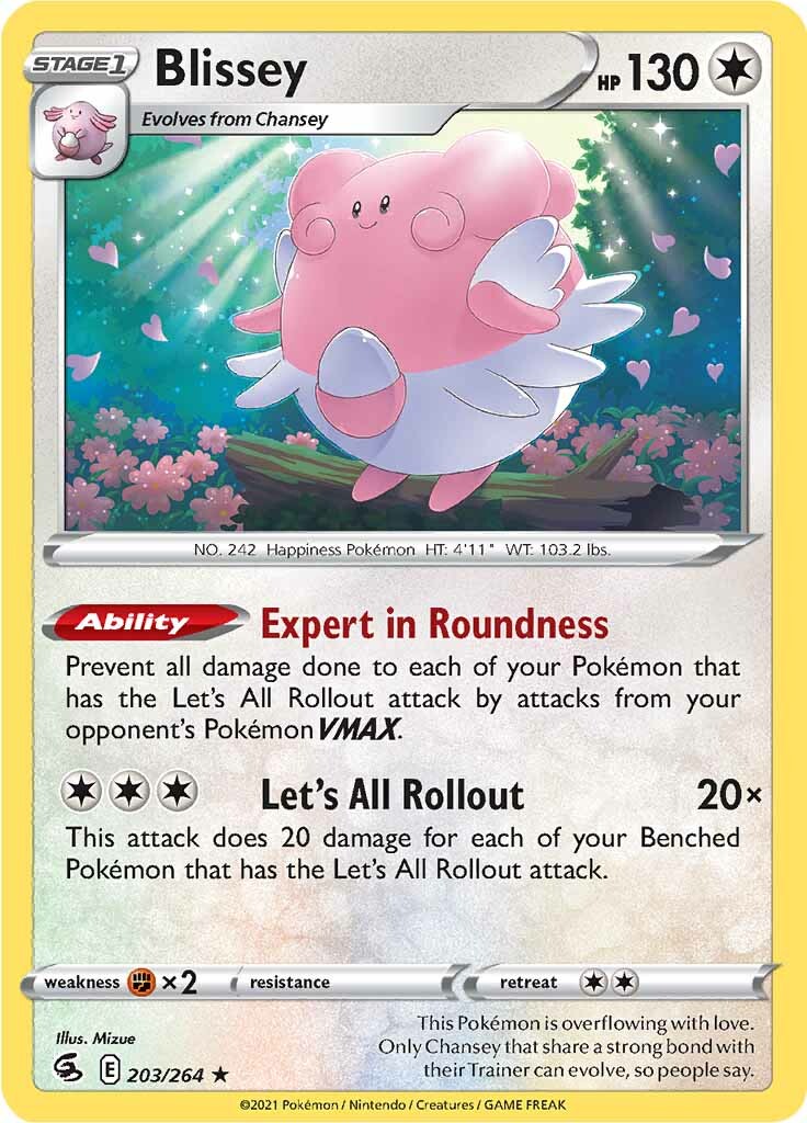 Blissey (203/264) [Sword & Shield: Fusion Strike] | Eastridge Sports Cards & Games