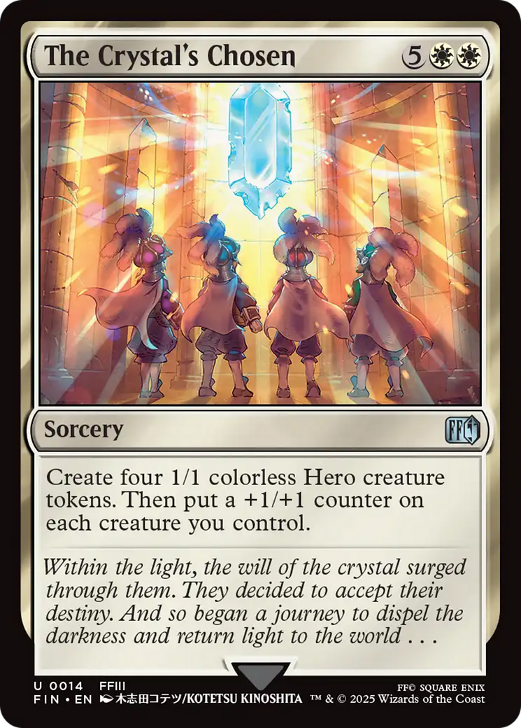 The Crystal's Chosen [FINAL FANTASY] | Eastridge Sports Cards & Games