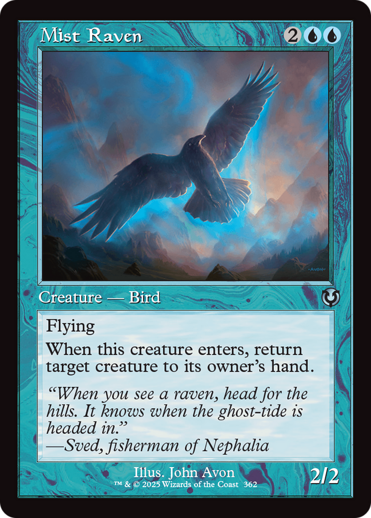 Mist Raven (Retro Frame) [Innistrad Remastered] | Eastridge Sports Cards & Games