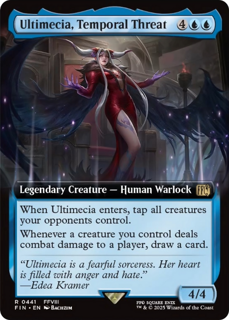 Ultimecia, Temporal Threat (Extended Art) [FINAL FANTASY] | Eastridge Sports Cards & Games
