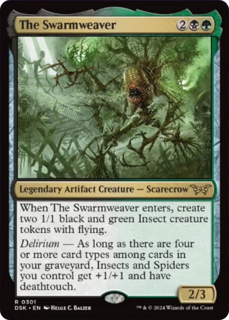 The Swarmweaver (0301) [Duskmourn: House of Horror] | Eastridge Sports Cards & Games