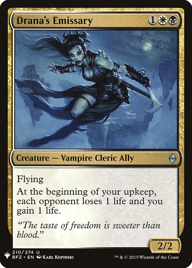 Drana's Emissary [Mystery Booster] | Eastridge Sports Cards & Games