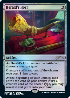 Herald's Horn [Year of the Tiger 2022] | Eastridge Sports Cards & Games