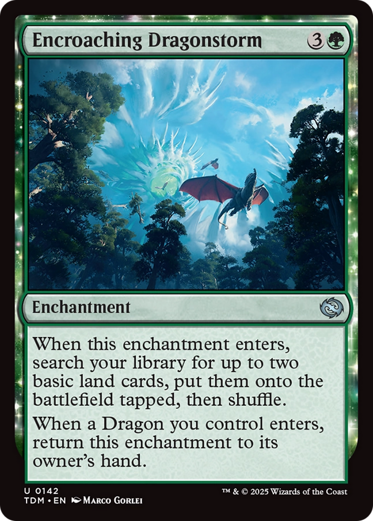 Encroaching Dragonstorm [Tarkir: Dragonstorm] | Eastridge Sports Cards & Games
