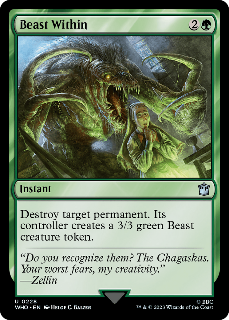 Beast Within [Doctor Who] | Eastridge Sports Cards & Games