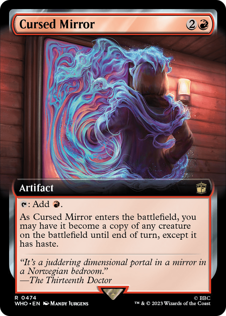 Cursed Mirror (Extended Art) [Doctor Who] | Eastridge Sports Cards & Games