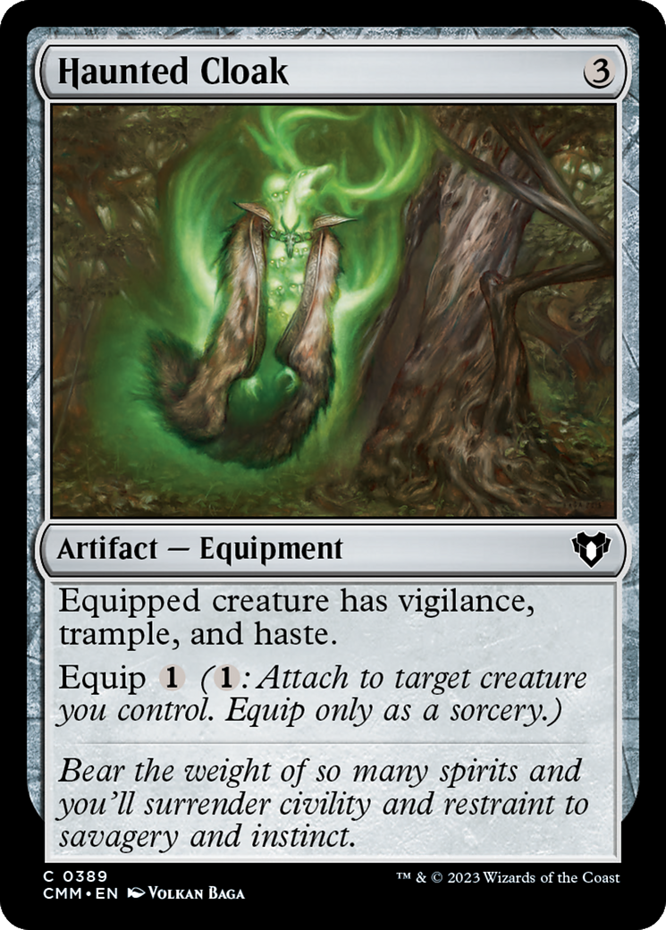 Haunted Cloak [Commander Masters] | Eastridge Sports Cards & Games