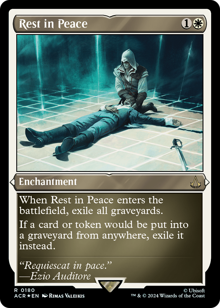 Rest in Peace (Foil Etched) [Assassin's Creed] | Eastridge Sports Cards & Games