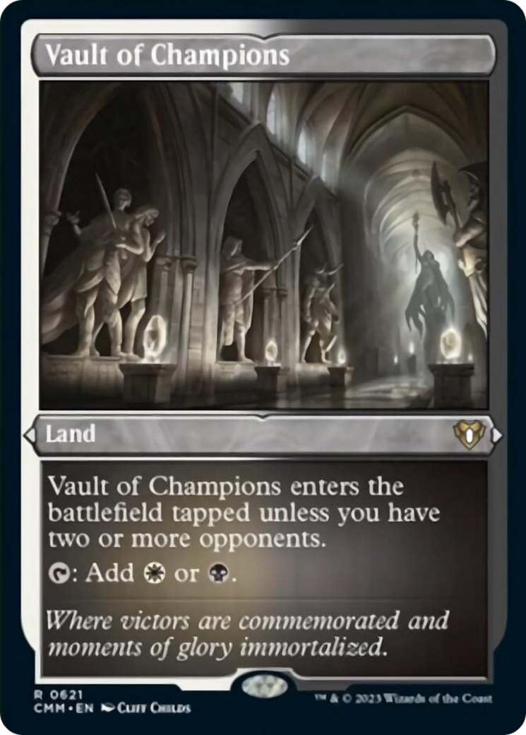 Vault of Champions (Foil Etched) [Commander Masters] | Eastridge Sports Cards & Games