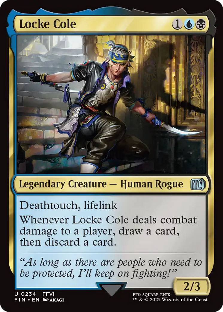 Locke Cole [FINAL FANTASY] | Eastridge Sports Cards & Games