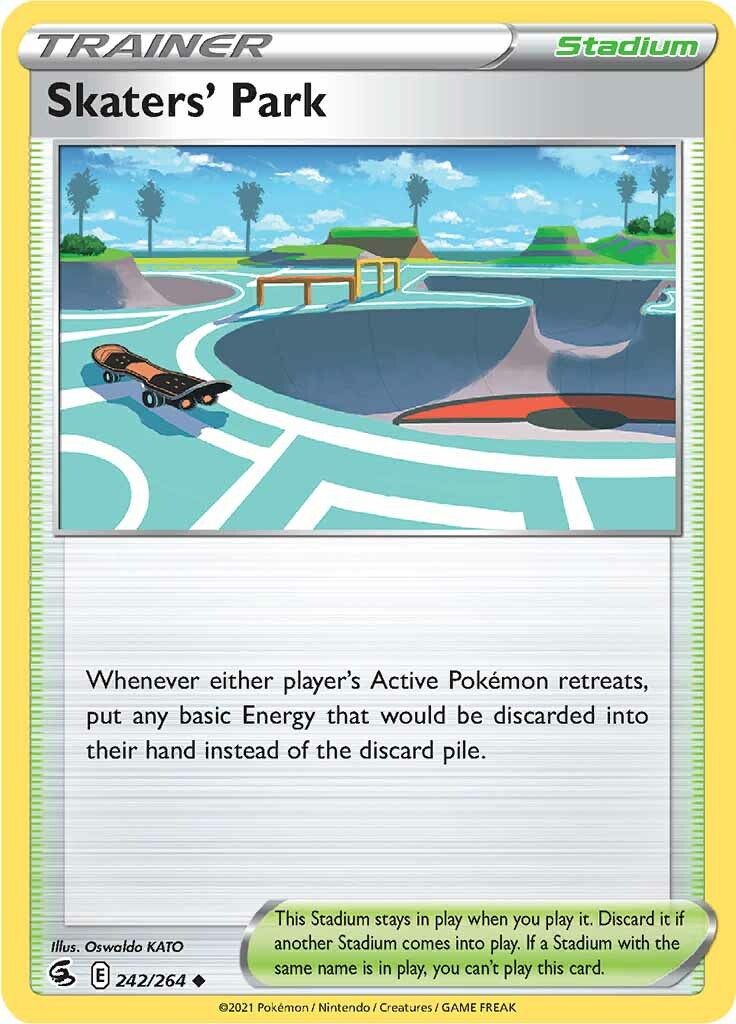 Skaters' Park (242/264) [Sword & Shield: Fusion Strike] | Eastridge Sports Cards & Games