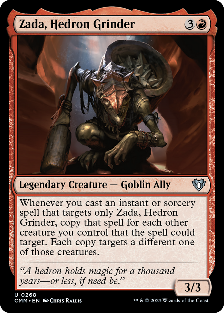 Zada, Hedron Grinder [Commander Masters] | Eastridge Sports Cards & Games