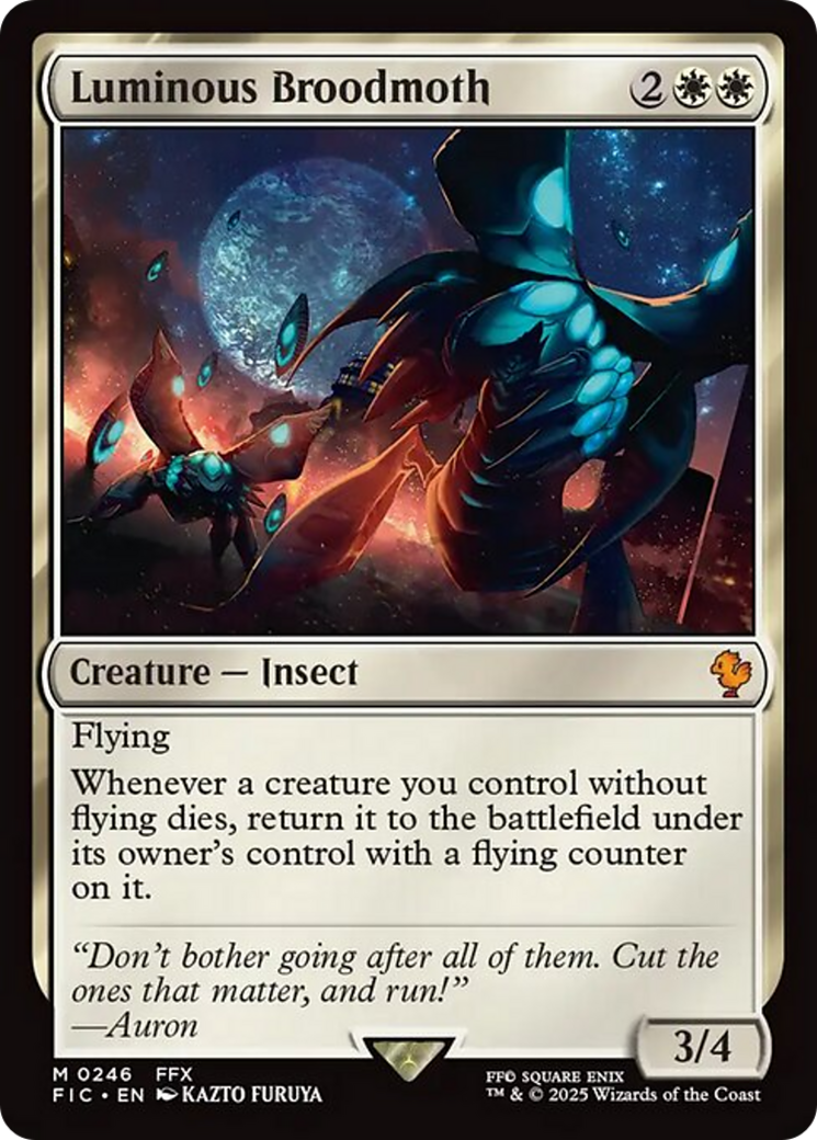 Luminous Broodmoth [FINAL FANTASY Commander] | Eastridge Sports Cards & Games
