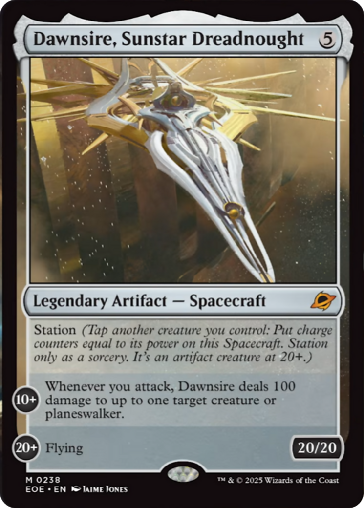 Dawnsire, Sunstar Dreadnought [Edge of Eternities] | Eastridge Sports Cards & Games