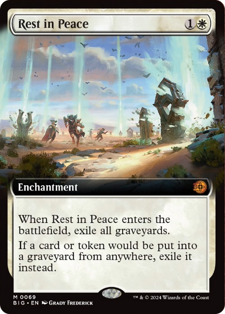 Rest in Peace (Extended Art) [Outlaws of Thunder Junction: The Big Score] | Eastridge Sports Cards & Games