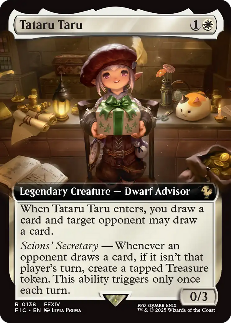 Tataru Taru (Extended Art) [FINAL FANTASY Commander] | Eastridge Sports Cards & Games