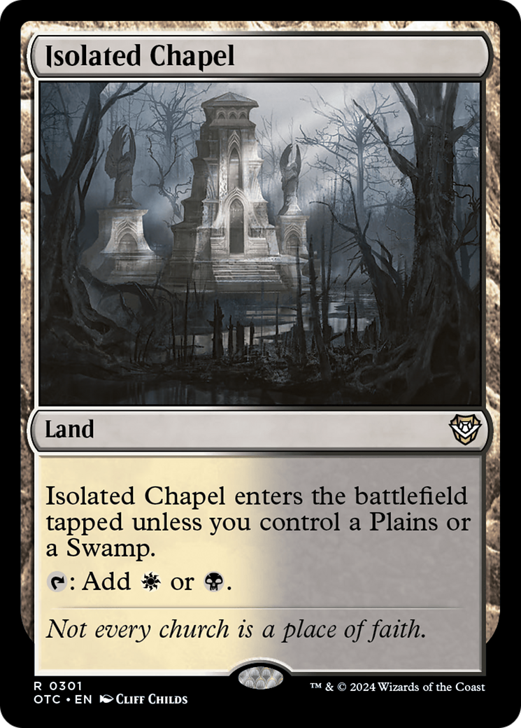 Isolated Chapel [Outlaws of Thunder Junction Commander] | Eastridge Sports Cards & Games