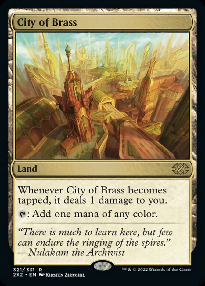 City of Brass [Double Masters 2022] | Eastridge Sports Cards & Games