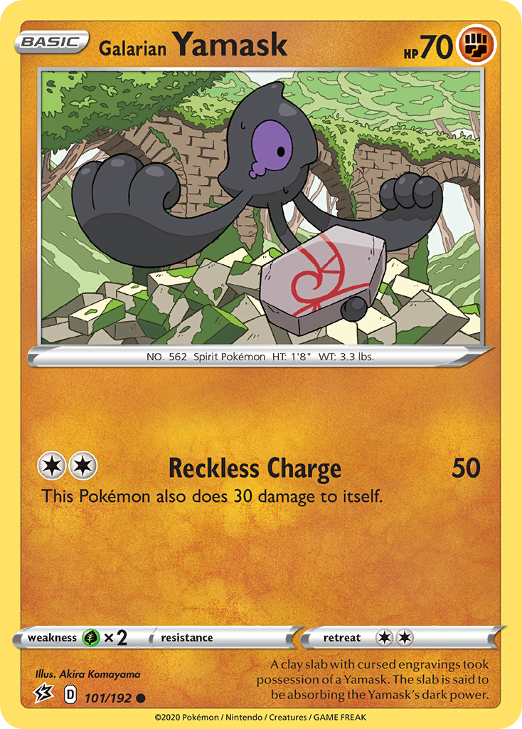 Galarian Yamask (101/192) [Sword & Shield: Rebel Clash] | Eastridge Sports Cards & Games