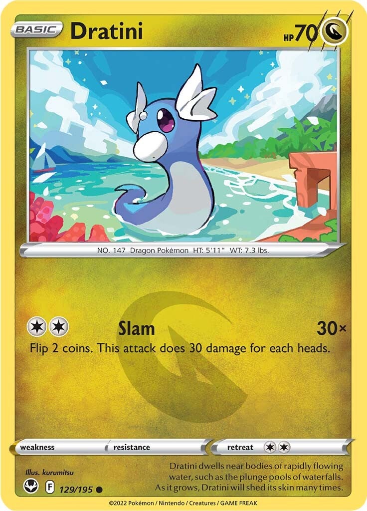 Dratini (129/195) [Sword & Shield: Silver Tempest] | Eastridge Sports Cards & Games