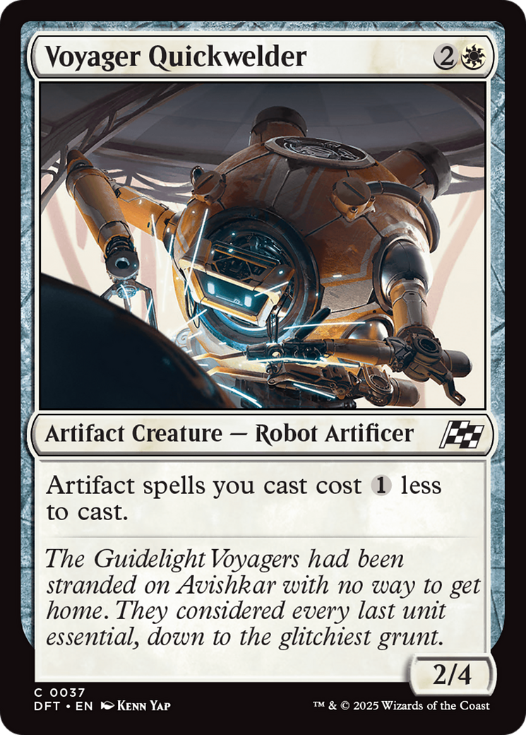 Voyager Quickwelder [Aetherdrift] | Eastridge Sports Cards & Games