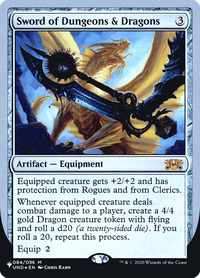 Sword of Dungeons & Dragons (Unfinity Foil Edition) [The List] | Eastridge Sports Cards & Games