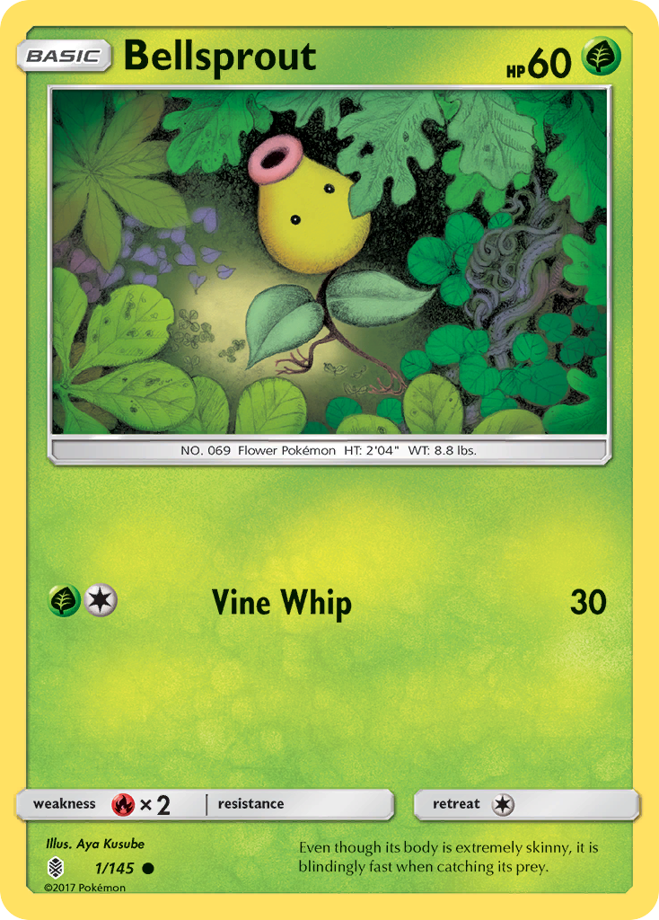 Bellsprout (1/145) [Sun & Moon: Guardians Rising] | Eastridge Sports Cards & Games