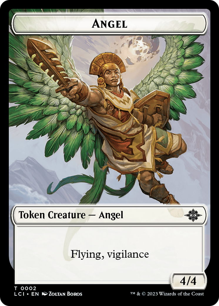 Copy // Angel Double-Sided Token [The Lost Caverns of Ixalan Tokens] | Eastridge Sports Cards & Games