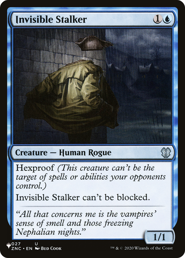 Invisible Stalker (ZNC) [The List] | Eastridge Sports Cards & Games