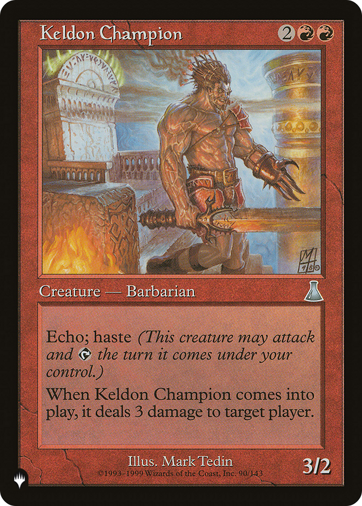 Keldon Champion [The List] | Eastridge Sports Cards & Games