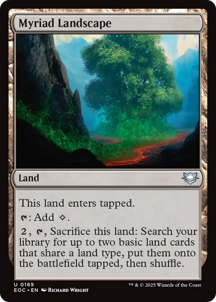 Myriad Landscape [Edge of Eternities Commander] | Eastridge Sports Cards & Games