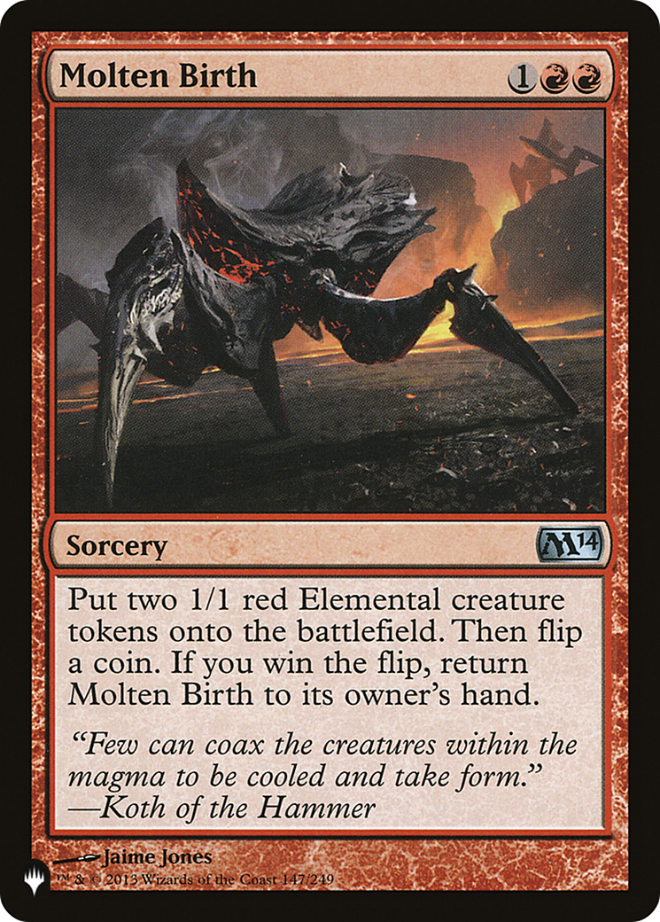Molten Birth [The List] | Eastridge Sports Cards & Games