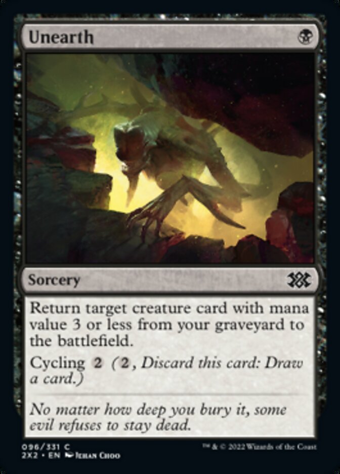 Unearth [Double Masters 2022] | Eastridge Sports Cards & Games