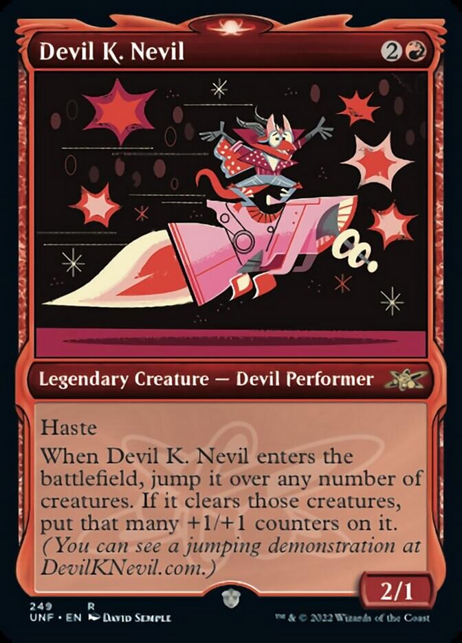 Devil K. Nevil (Showcase) [Unfinity] | Eastridge Sports Cards & Games