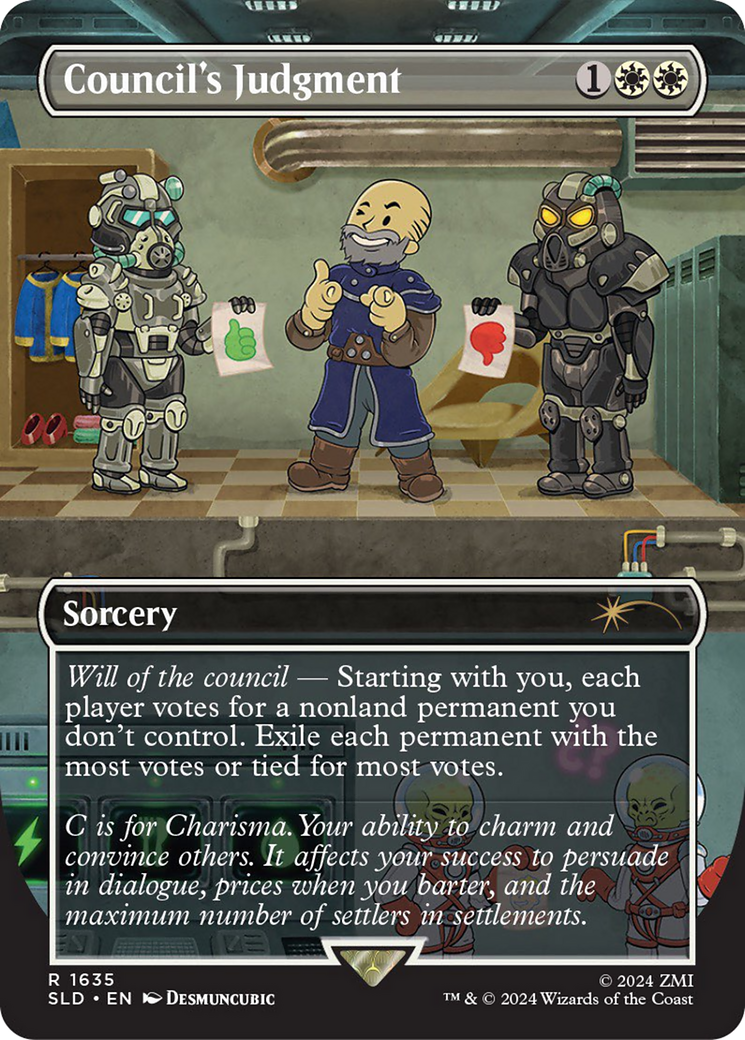 Council's Judgment (Rainbow Foil) [Secret Lair Drop Series] | Eastridge Sports Cards & Games