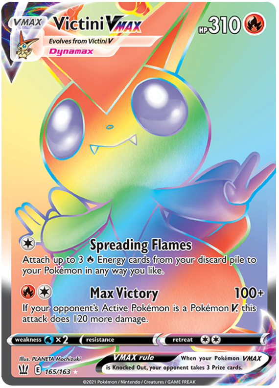 Victini VMAX (165/163) [Sword & Shield: Battle Styles] | Eastridge Sports Cards & Games