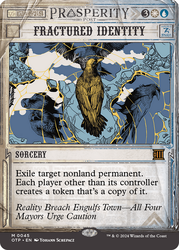 Fractured Identity [Outlaws of Thunder Junction: Breaking News] | Eastridge Sports Cards & Games