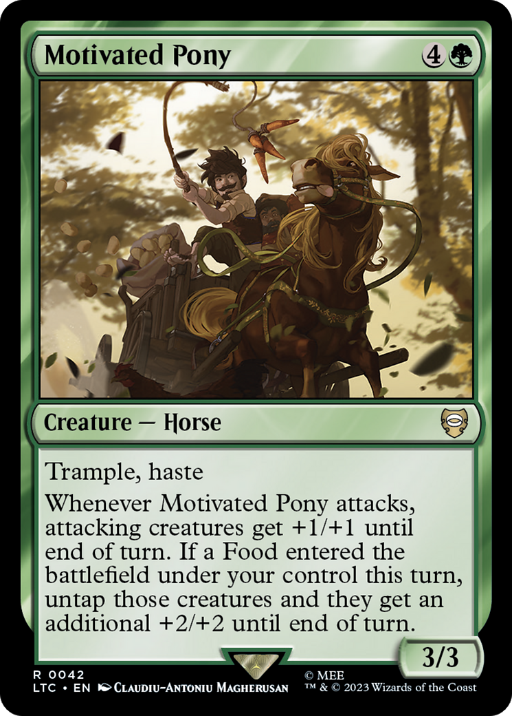 Motivated Pony [The Lord of the Rings: Tales of Middle-Earth Commander] | Eastridge Sports Cards & Games