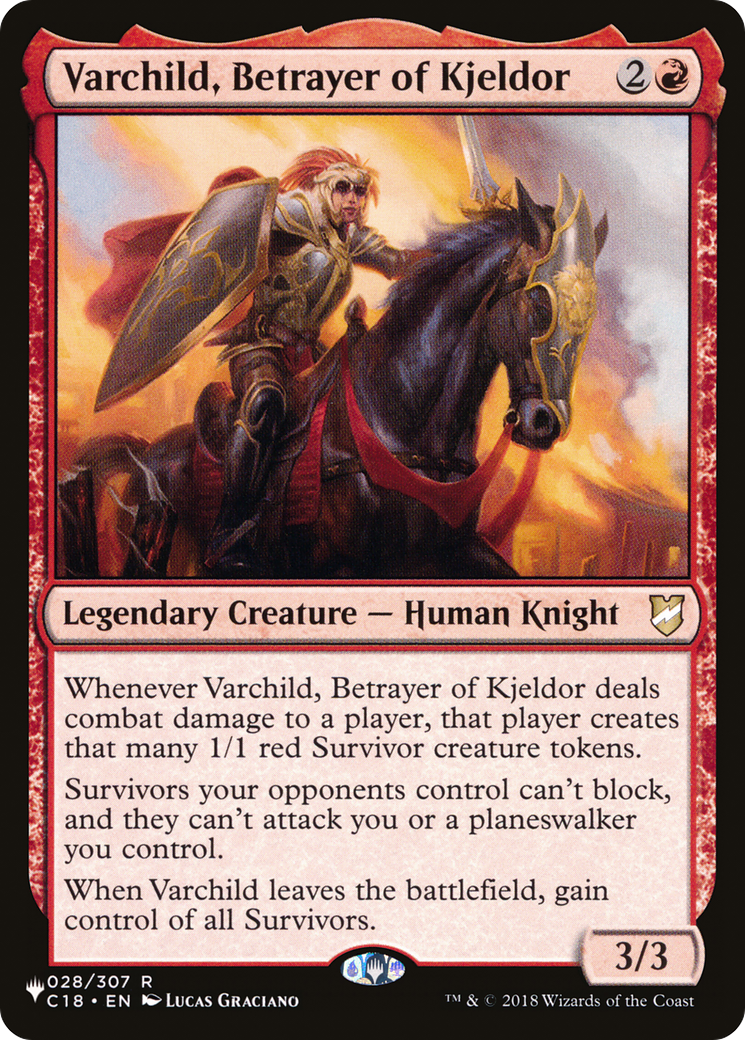 Varchild, Betrayer of Kjeldor [The List Reprints] | Eastridge Sports Cards & Games