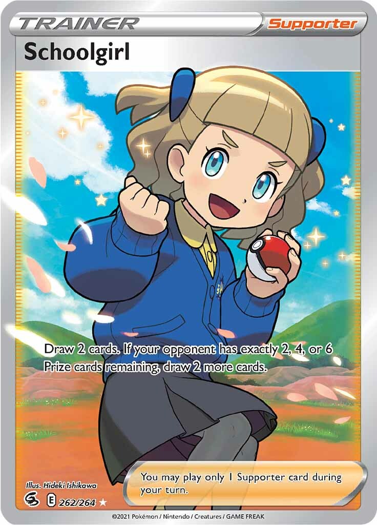 Schoolgirl (262/264) [Sword & Shield: Fusion Strike] | Eastridge Sports Cards & Games