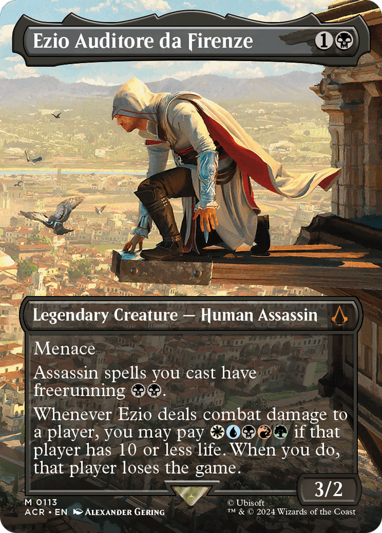 Ezio Auditore da Firenze (Borderless) [Assassin's Creed] | Eastridge Sports Cards & Games