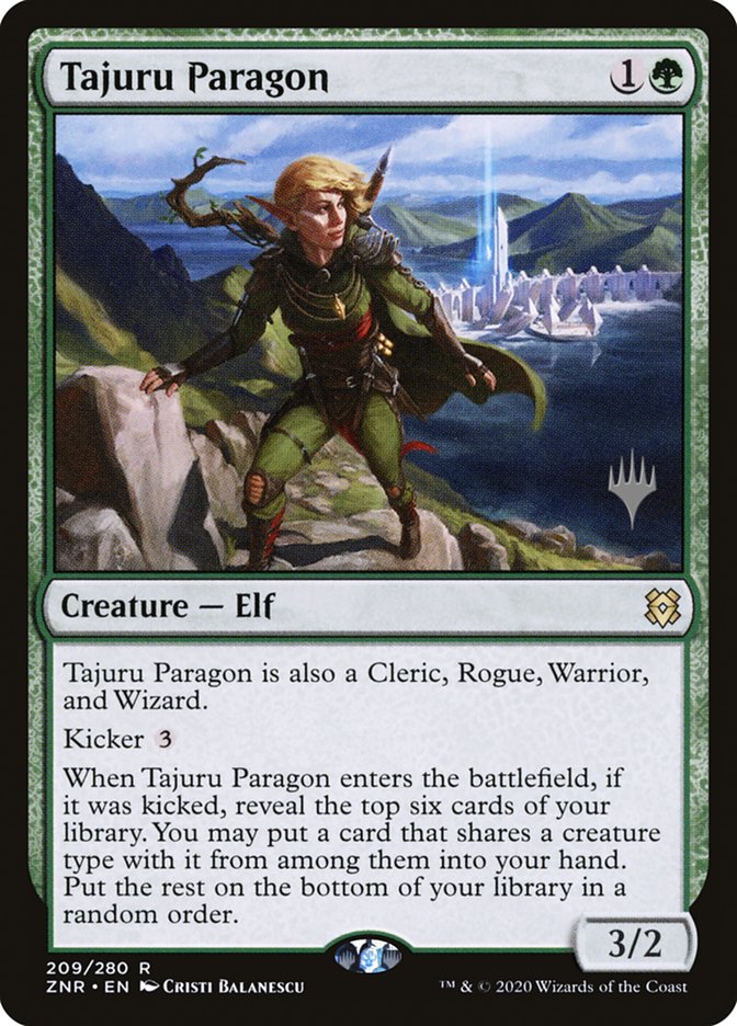 Tajuru Paragon (Promo Pack) [Zendikar Rising Promos] | Eastridge Sports Cards & Games