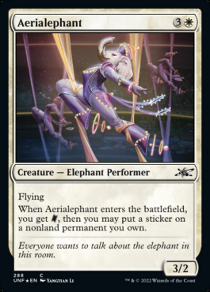 Aerialephant (Galaxy Foil) [Unfinity] | Eastridge Sports Cards & Games