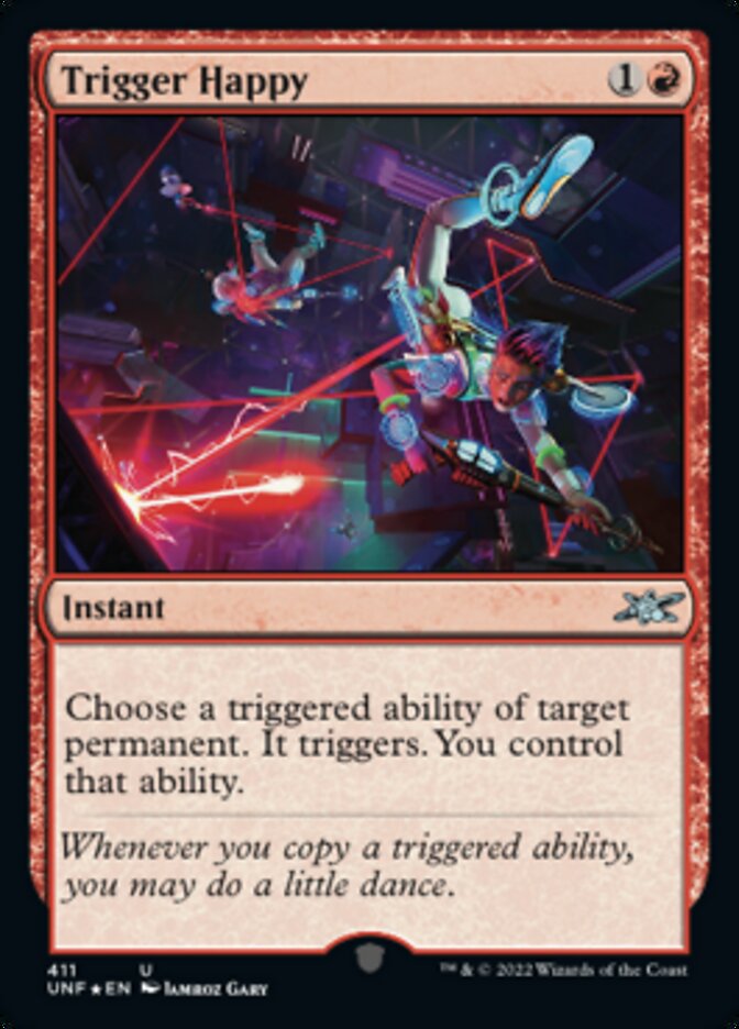 Trigger Happy (Galaxy Foil) [Unfinity] | Eastridge Sports Cards & Games