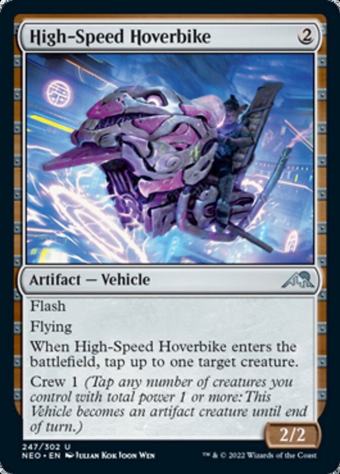 High-Speed Hoverbike [Kamigawa: Neon Dynasty] | Eastridge Sports Cards & Games