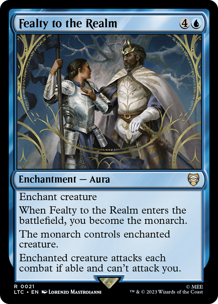 Fealty to the Realm [The Lord of the Rings: Tales of Middle-Earth Commander] | Eastridge Sports Cards & Games