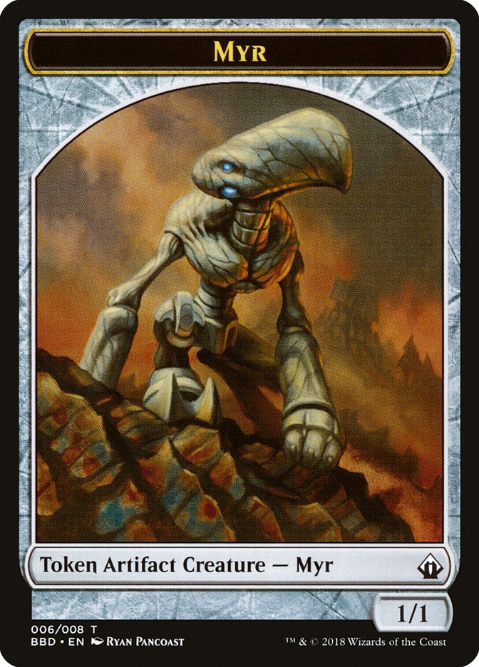 Myr Token [Battlebond Tokens] | Eastridge Sports Cards & Games