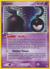 Unown (?) (?/28) [EX: Unseen Forces] | Eastridge Sports Cards & Games