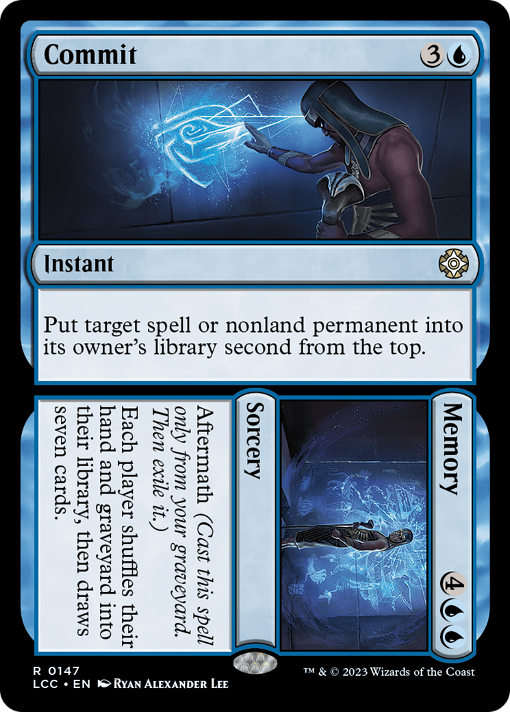 Commit // Memory [The Lost Caverns of Ixalan Commander] | Eastridge Sports Cards & Games
